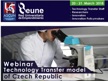 Seminario web: Modelo de transferencia tecnológica de la República Checa